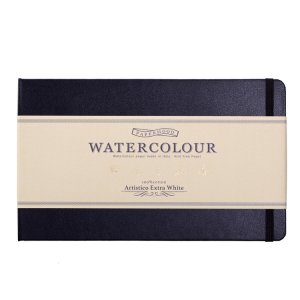 Custom Hardcover Leatherette 300 Grams 100% Cotton FABRIANO Watercolor Paper Notebooks