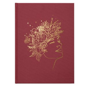 Custom Linen Hardcover Journal Artistic Design